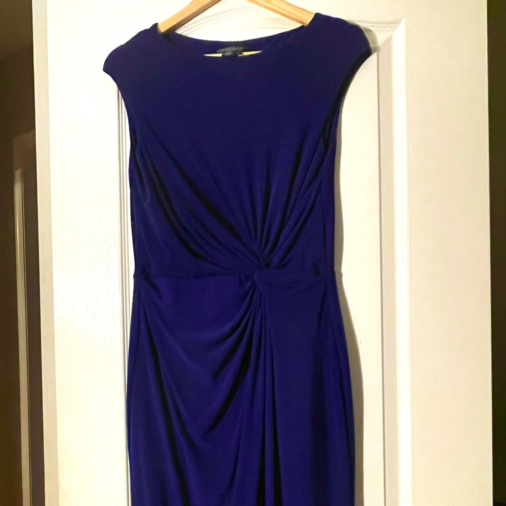 Ralph Lauren. Column dress.